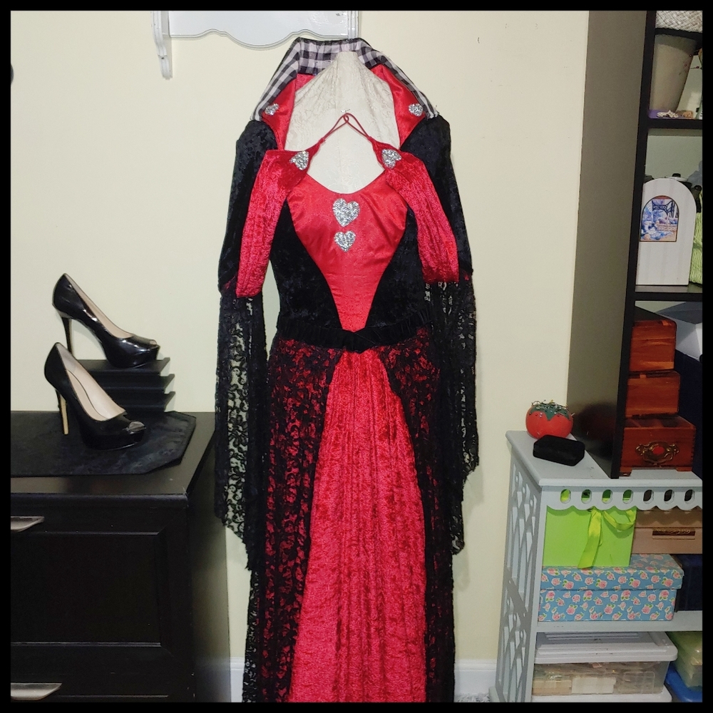 Queen of Hearts Dress - Picture 4 of 10